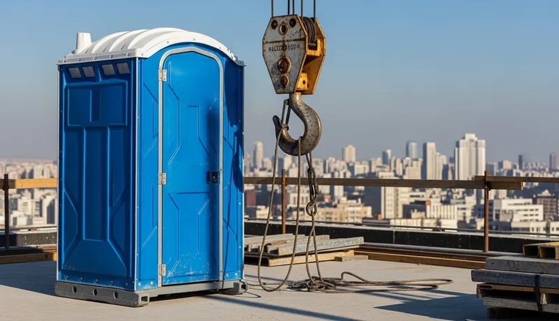 Crane Hook Porta Potty Glendale CA